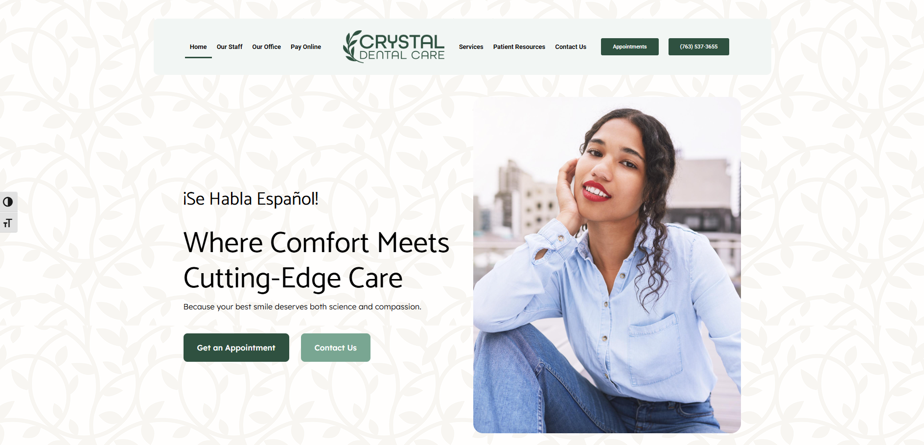 Visit Crystal Dental Care's Website